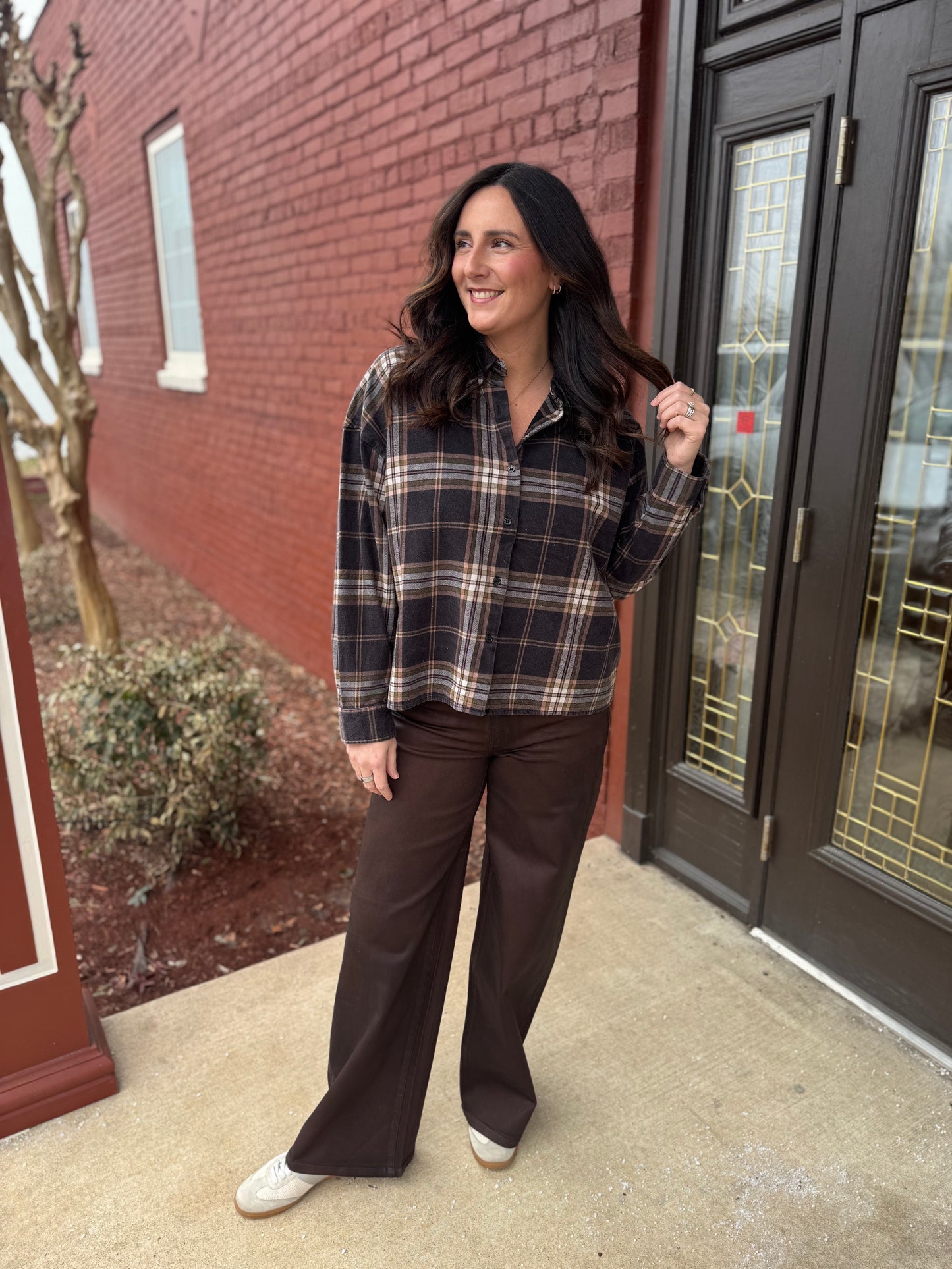 Chicory Coffee Coated Jeans