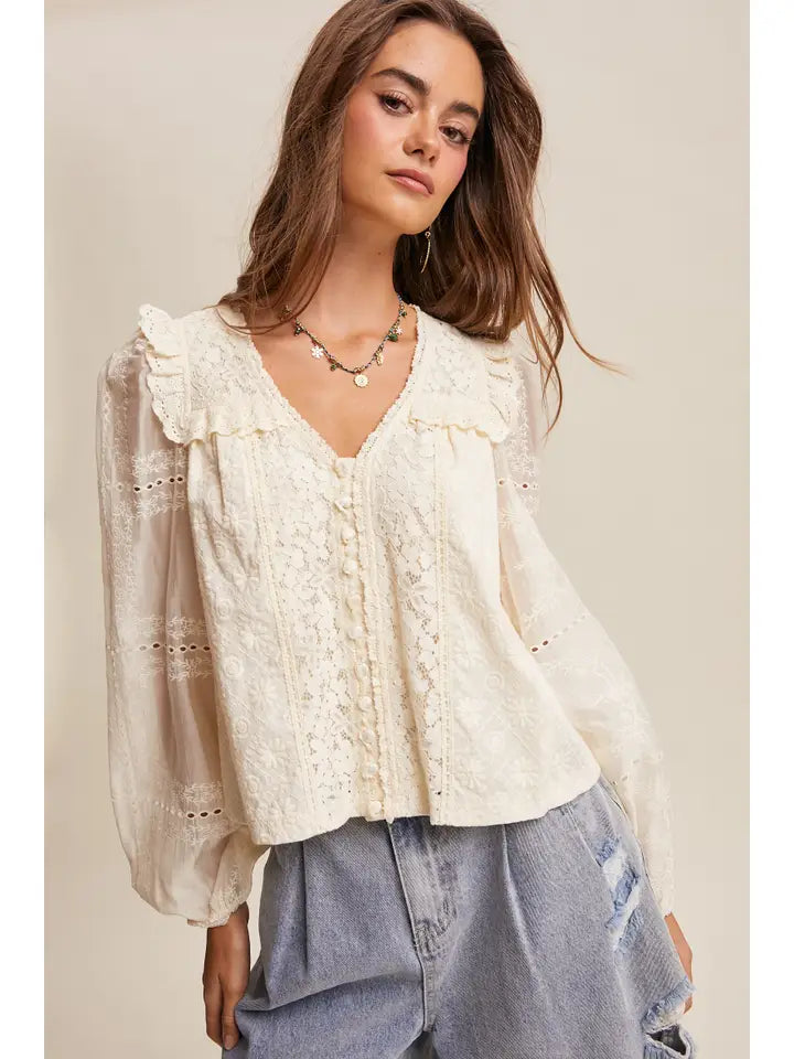 Victoria Lace Blouse