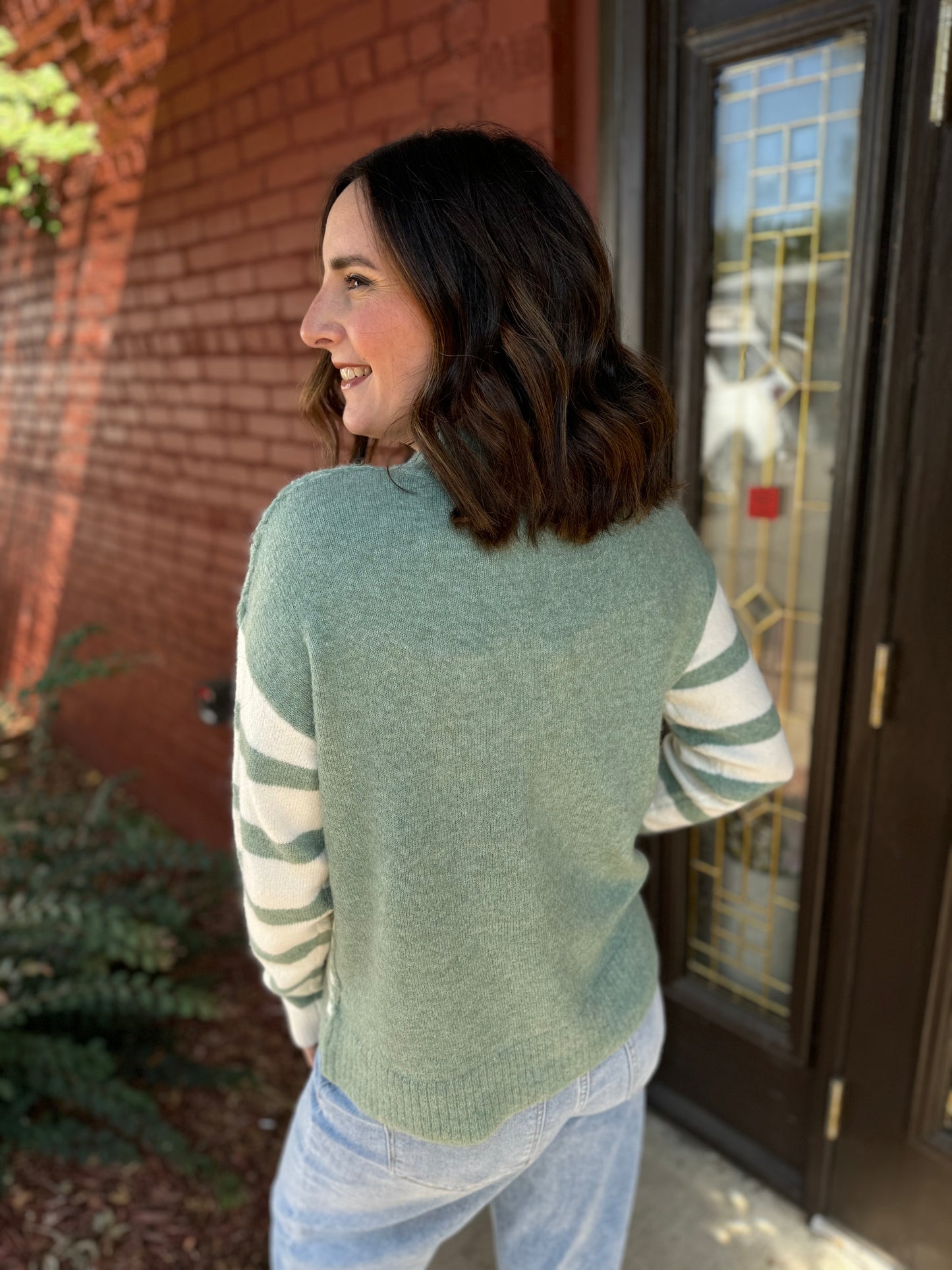 Blanket Stitch Sweater