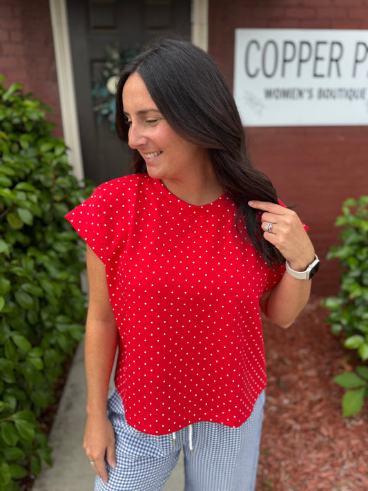 The Scuba Dot Top