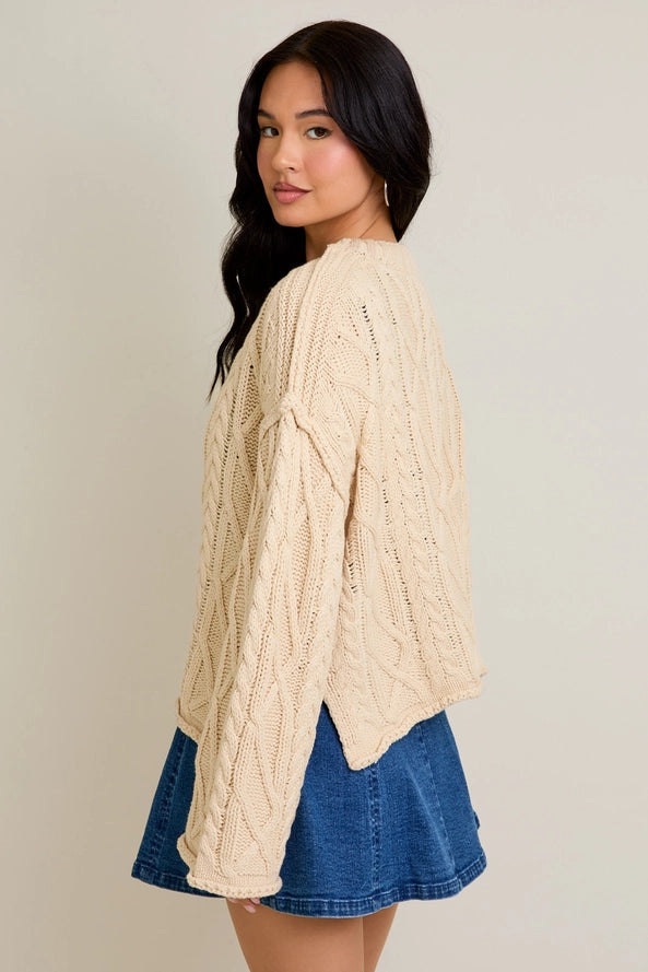 Snuggle Cable Knit