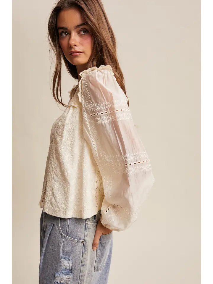 Victoria Lace Blouse