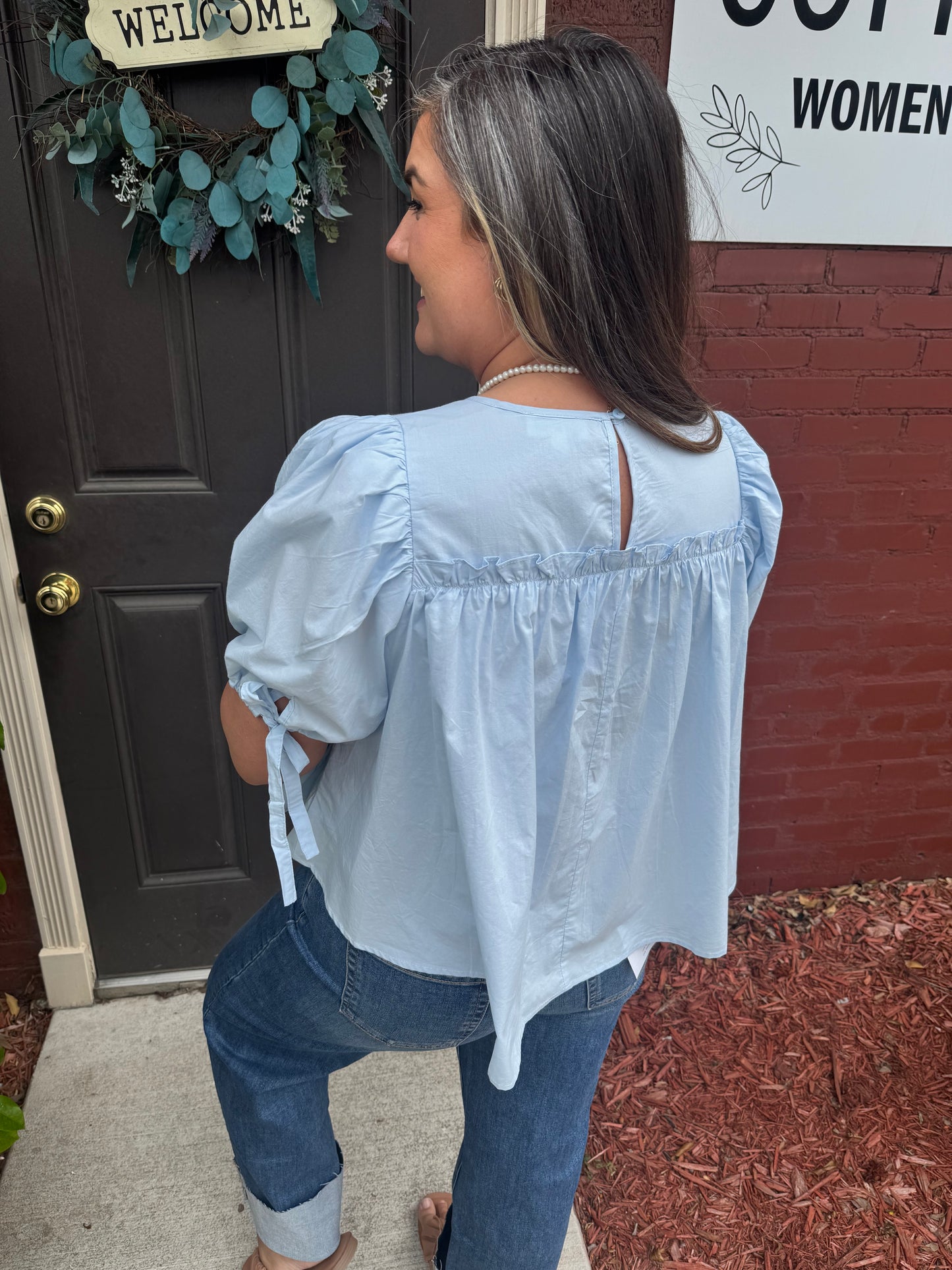 Peach Skies Top
