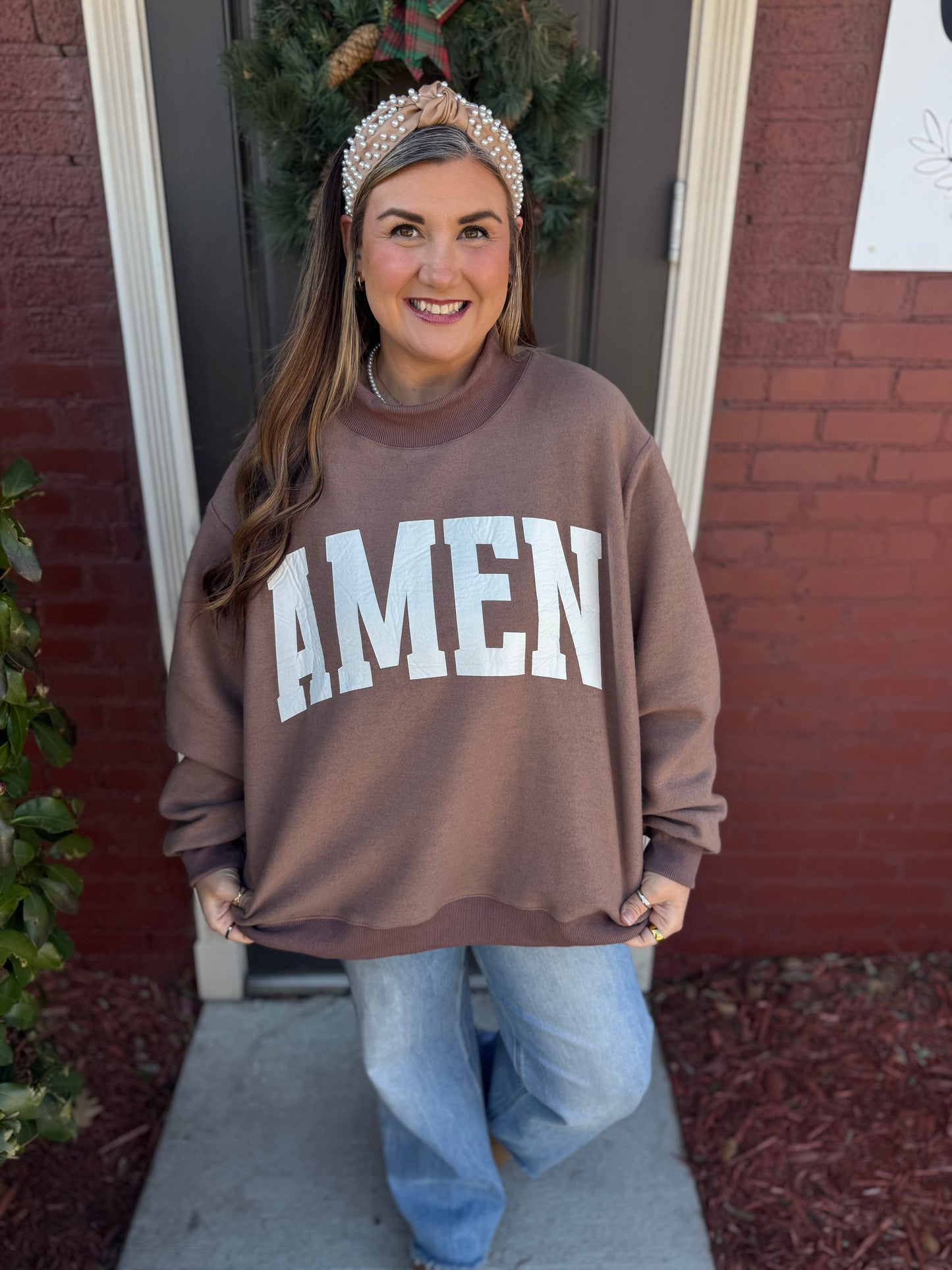 WWJD & AMEN Sweatshirt
