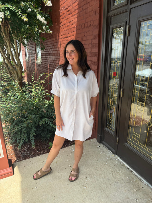 Breezy Shirt Dress