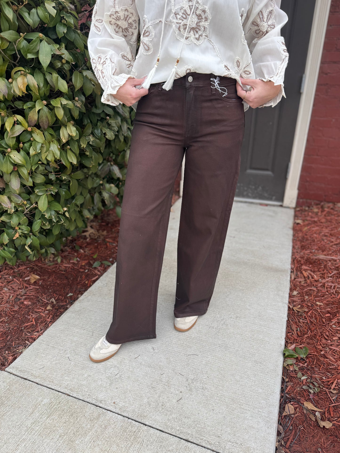 Chicory Coffee Coated Jeans