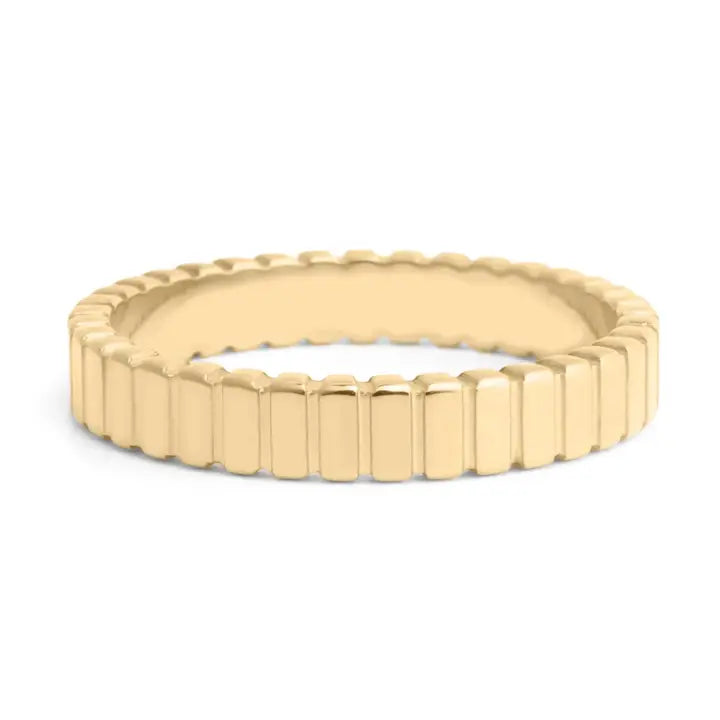 Plain Fluted Ring