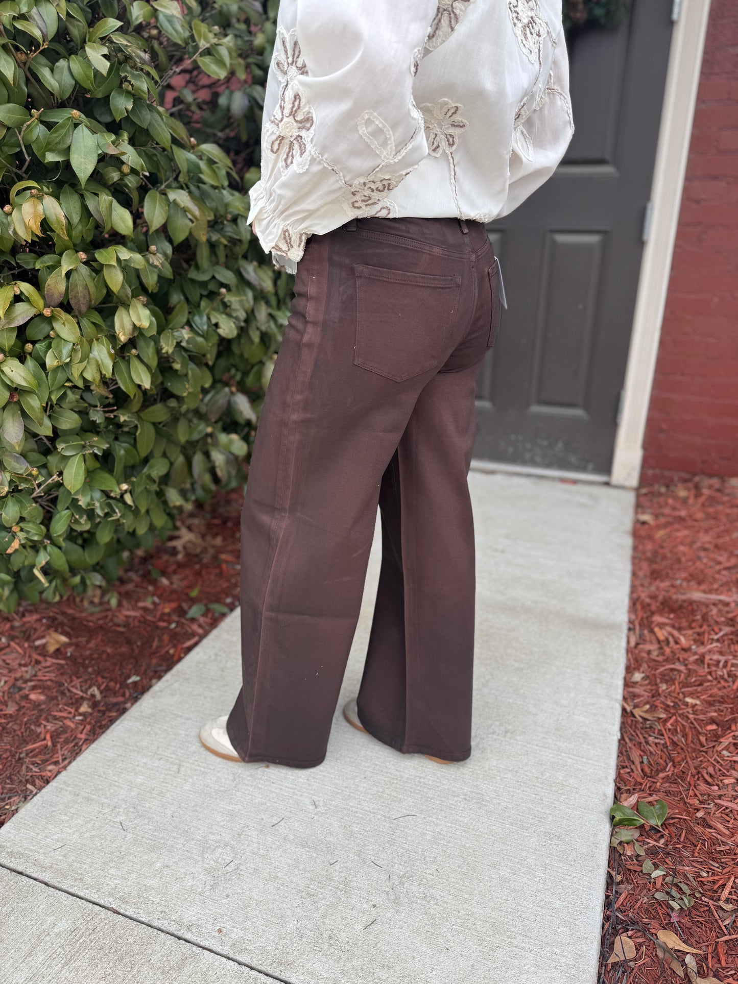 Chicory Coffee Coated Jeans