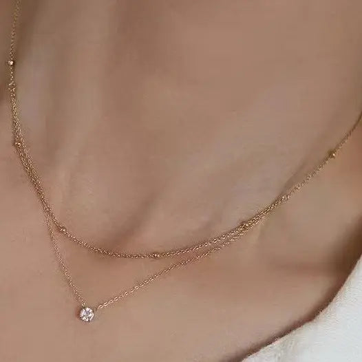 18K Stainless Steel Pendent Necklace