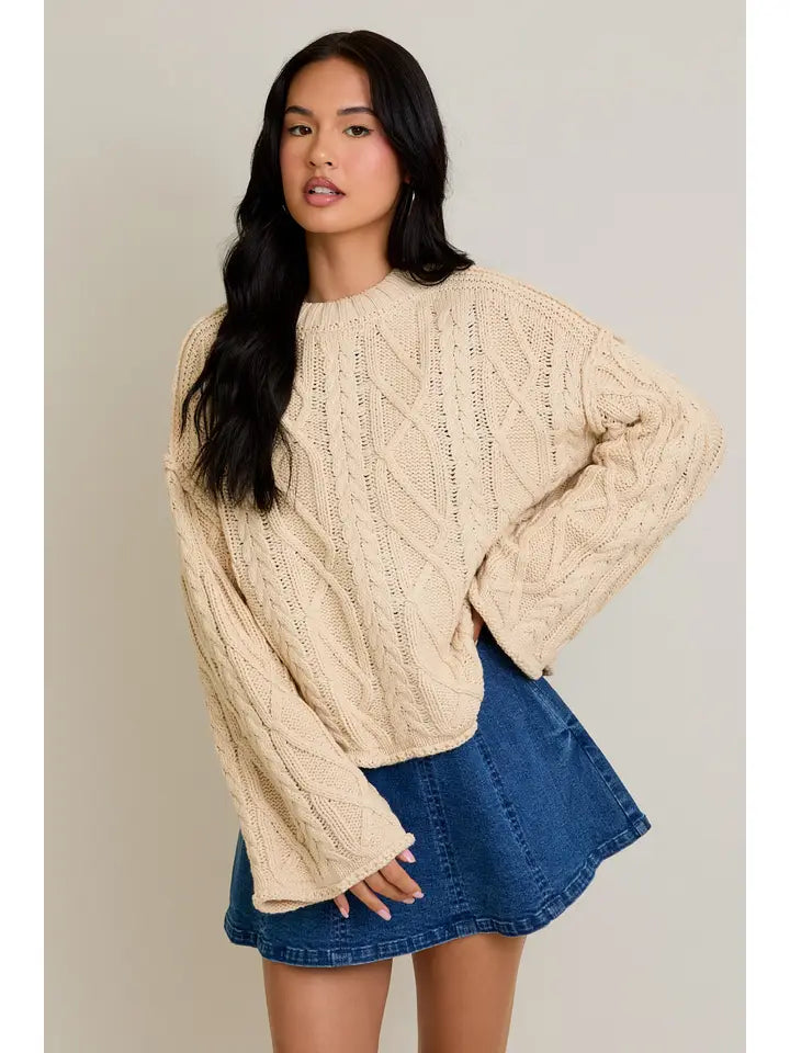 Snuggle Cable Knit
