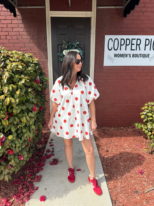 Darcy Dot Dress