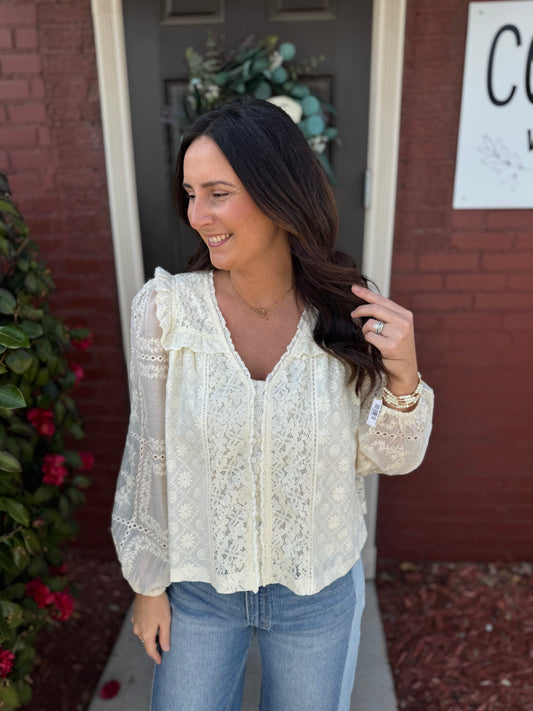 Victoria Lace Blouse