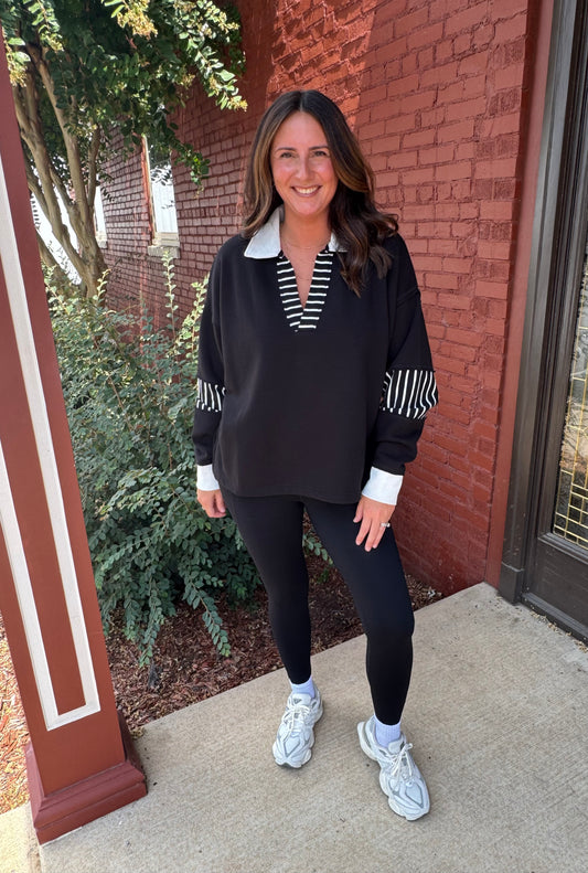 Varsity Edge Pullover