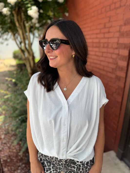 Juliet Button Down Top