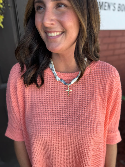 Scarf Charm Necklace