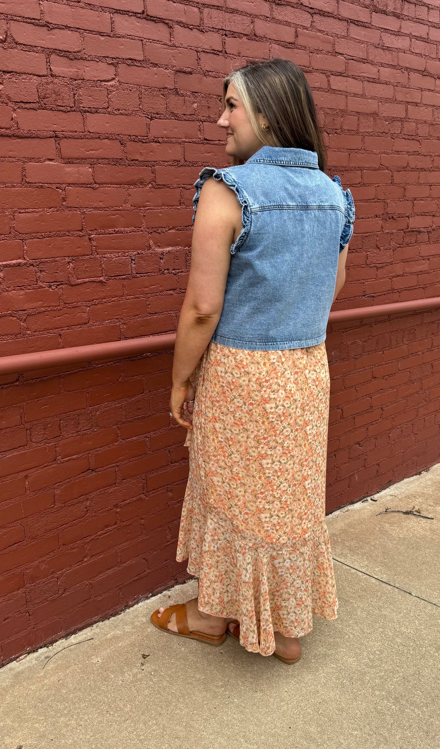 Gilli Ruffle Vest
