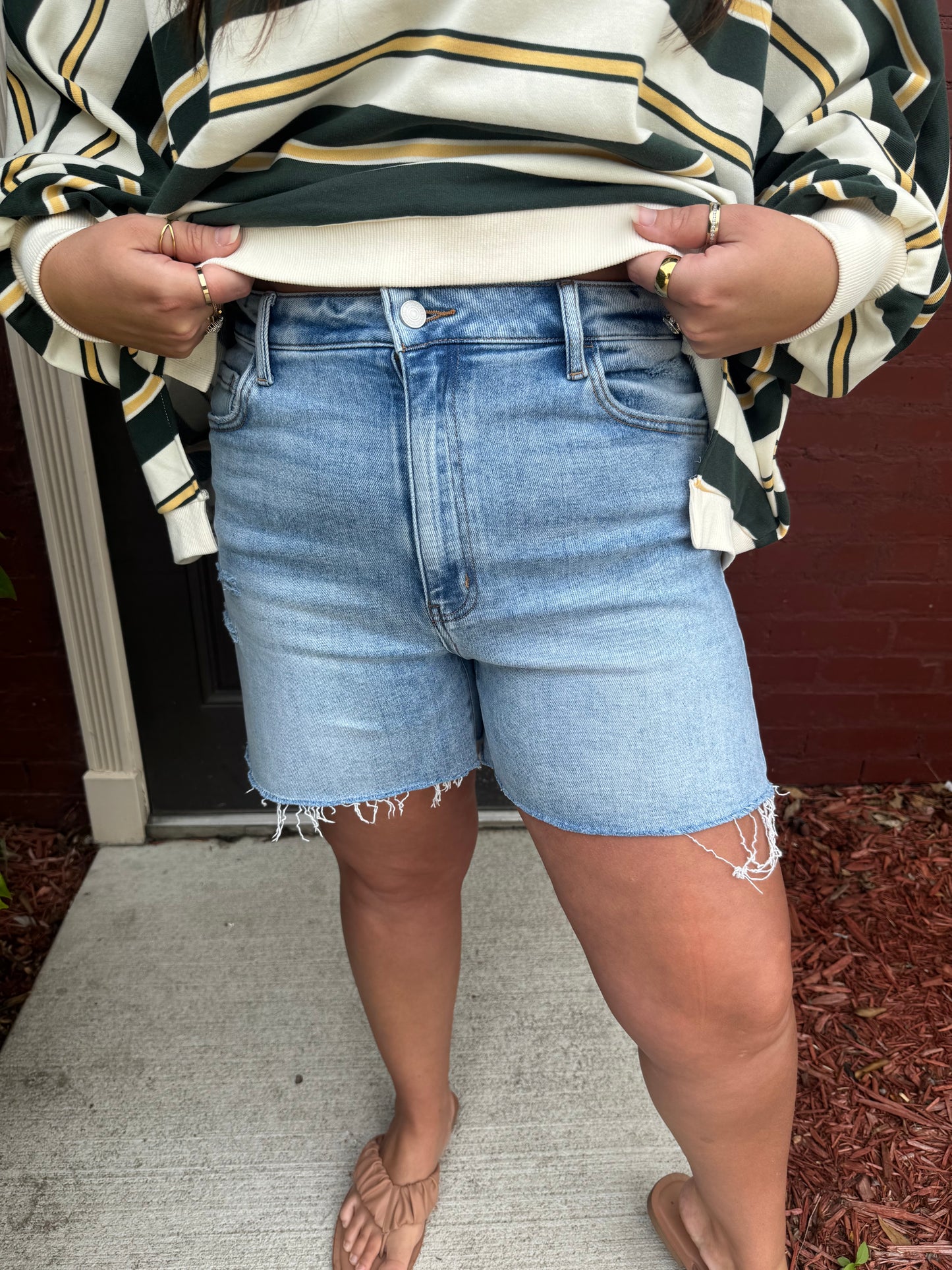 Righteous Jean Shorts