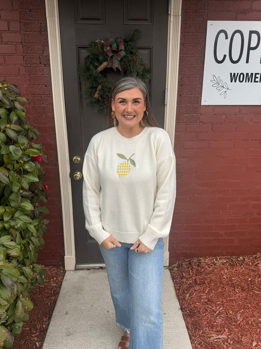 Lemon With Cream Top