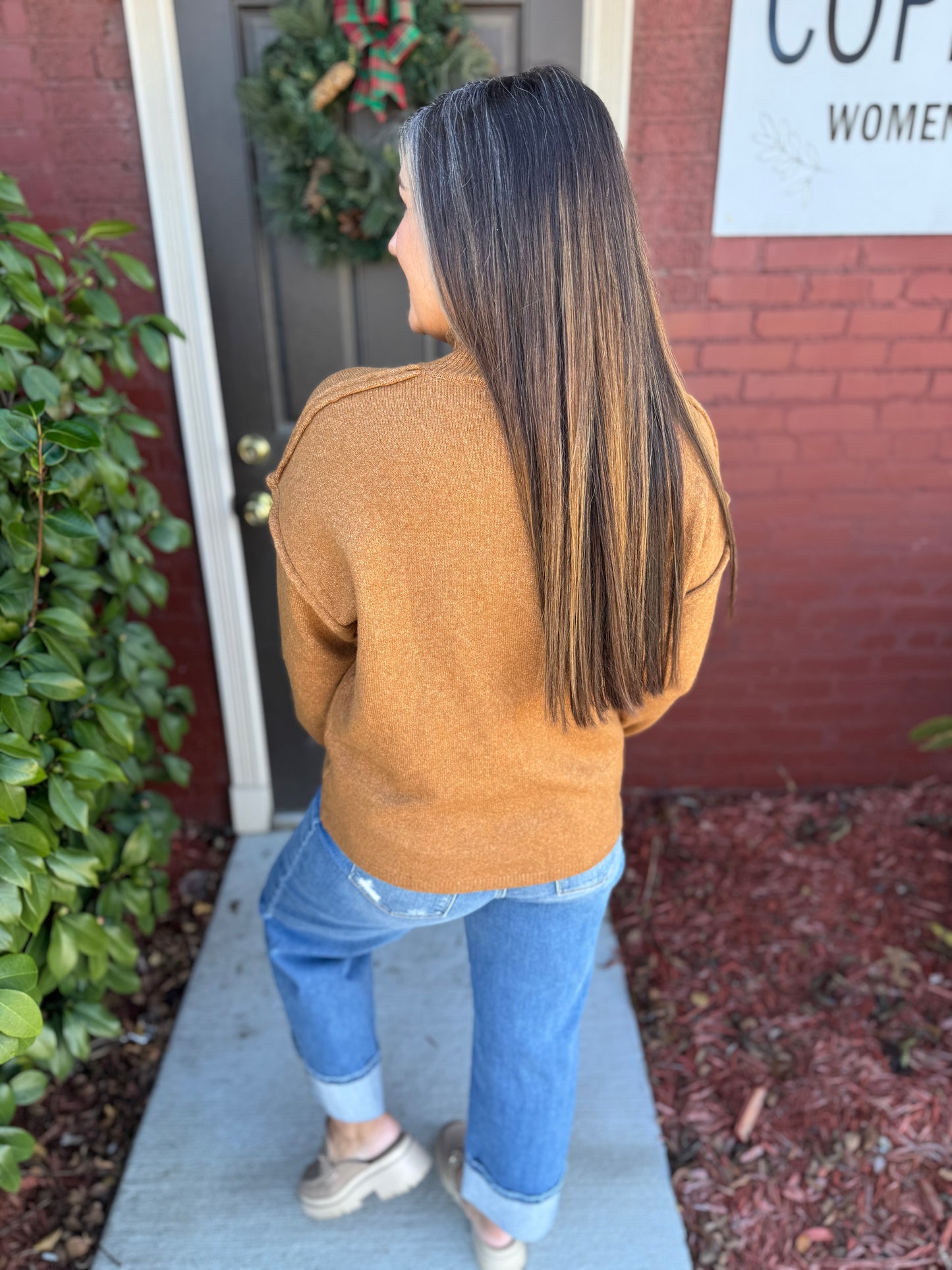 Camel Karma Sweater
