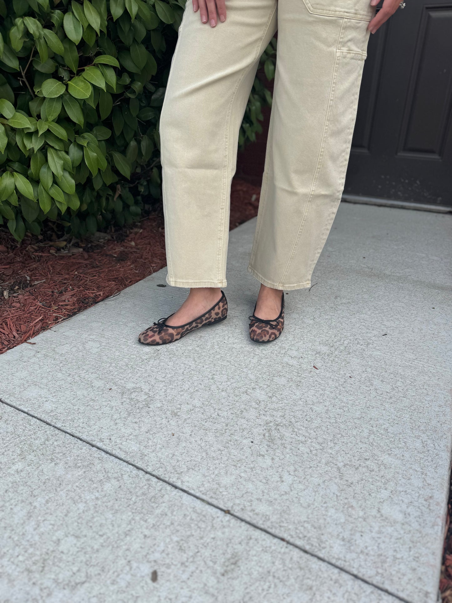 Tonya Leopard Flats