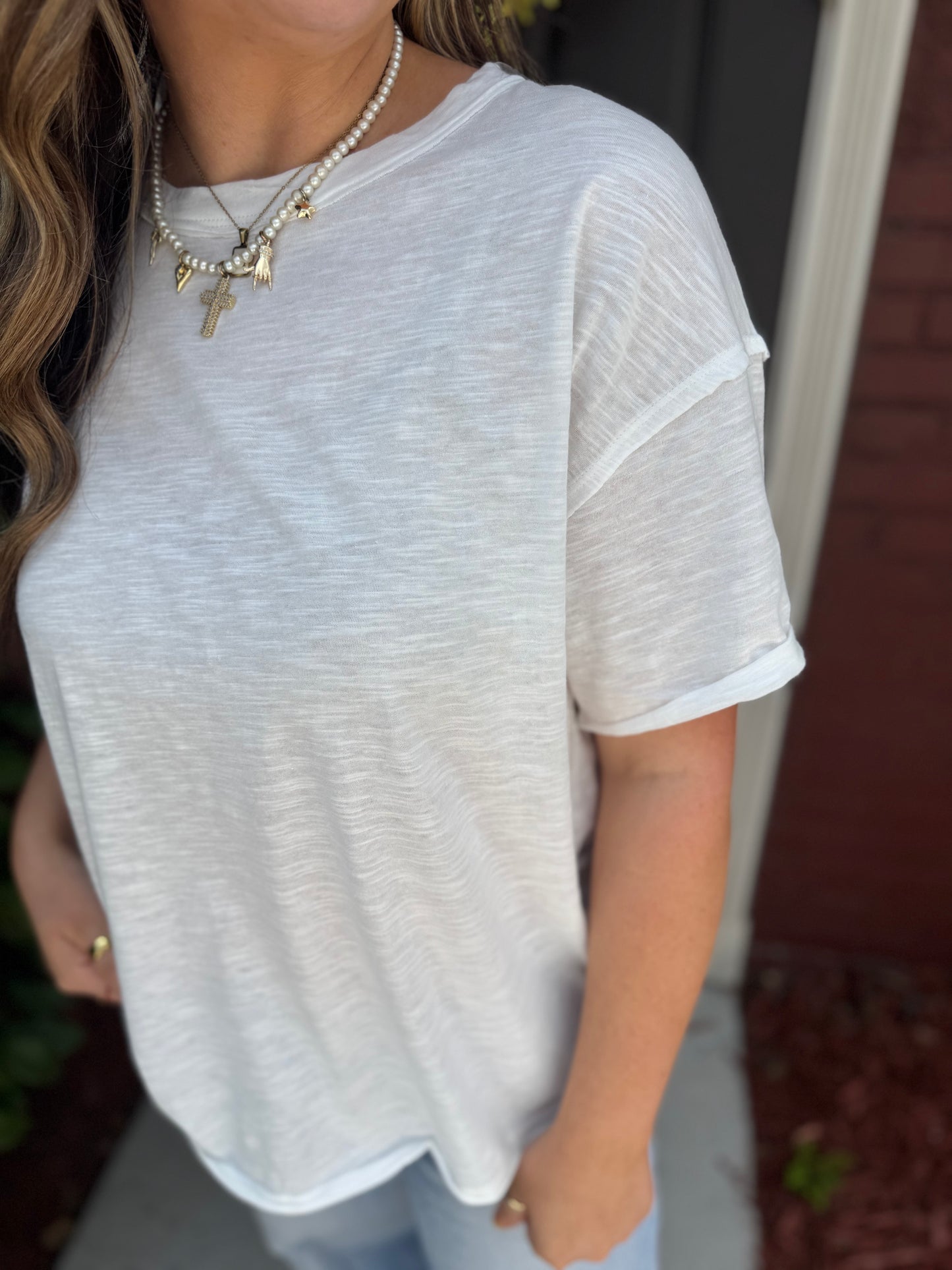Betty Basic Cotton Top