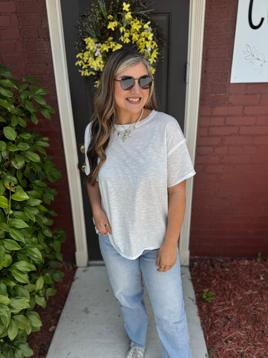 Betty Basic Cotton Top