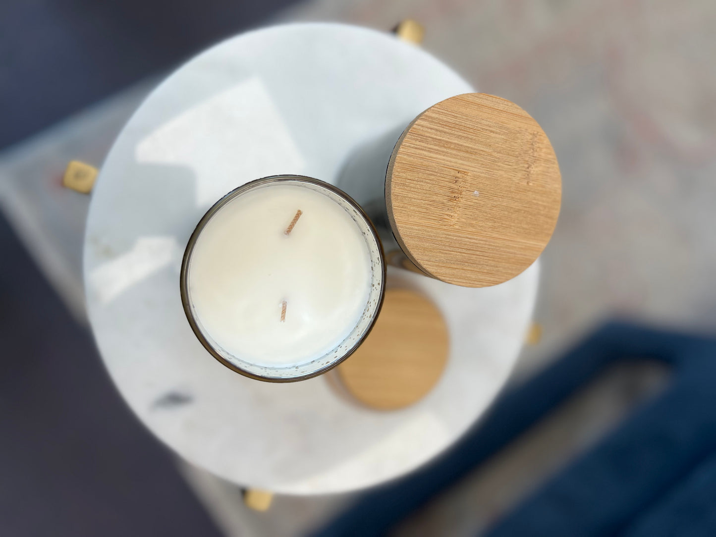 Mercury Glass Candles