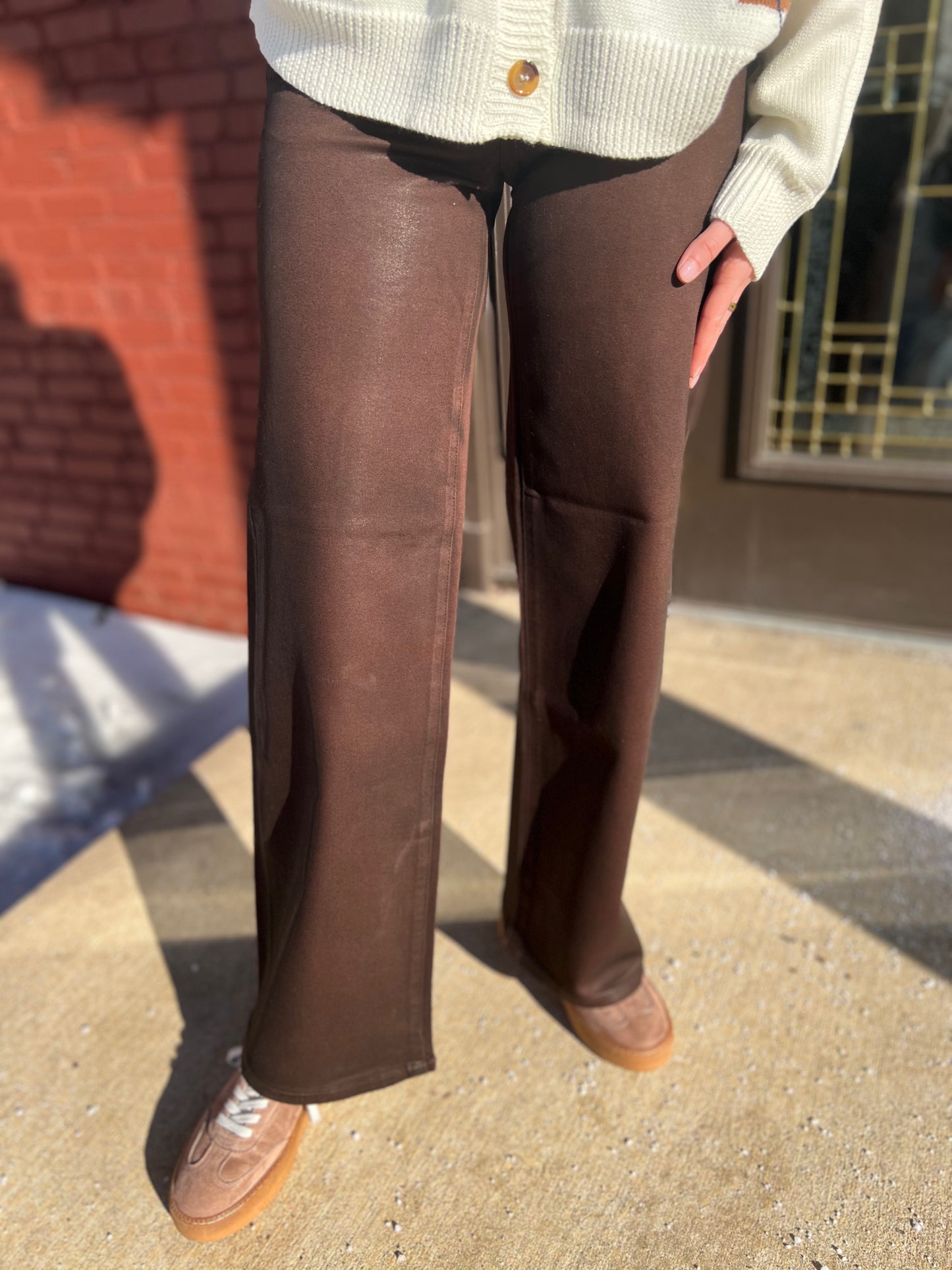 Chicory Coffee Coated Jeans