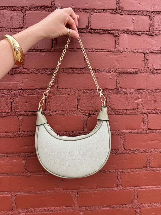 June Crescent Handbag