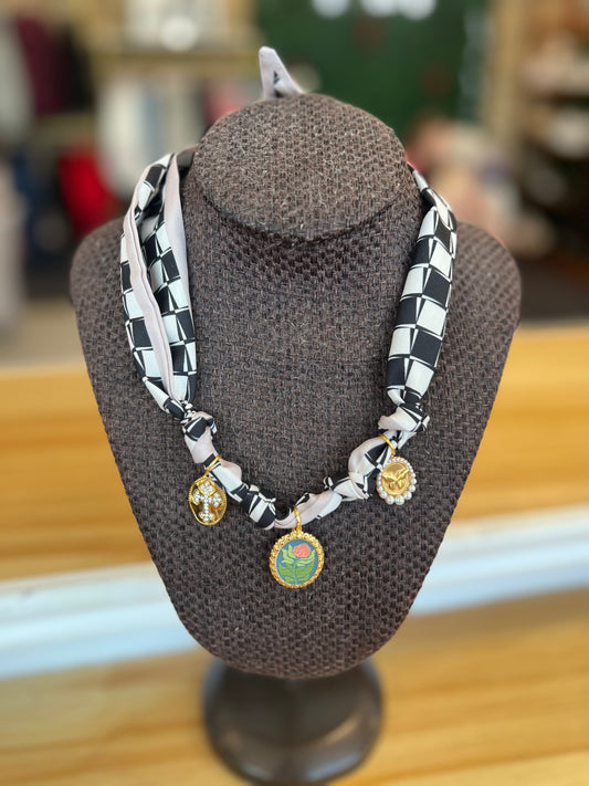 Custom Scarf Necklace