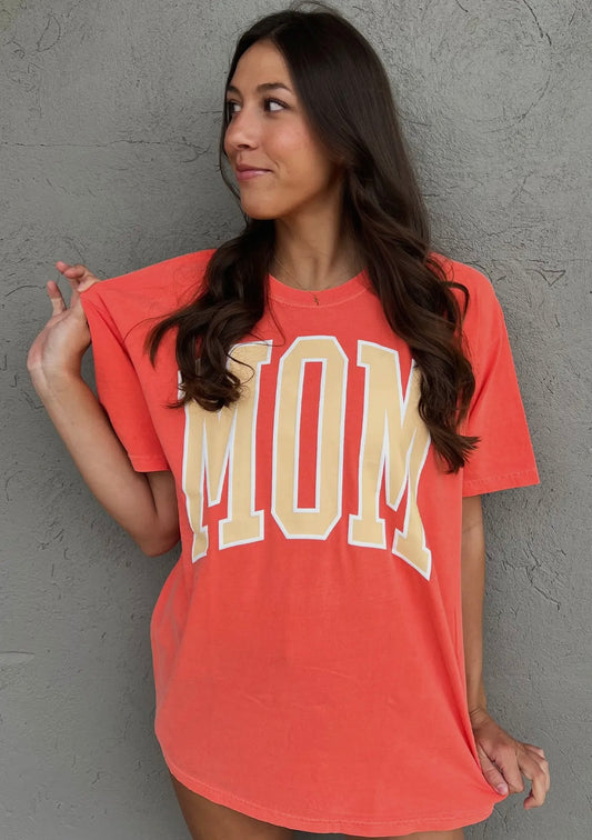 Salmon Mom Tee