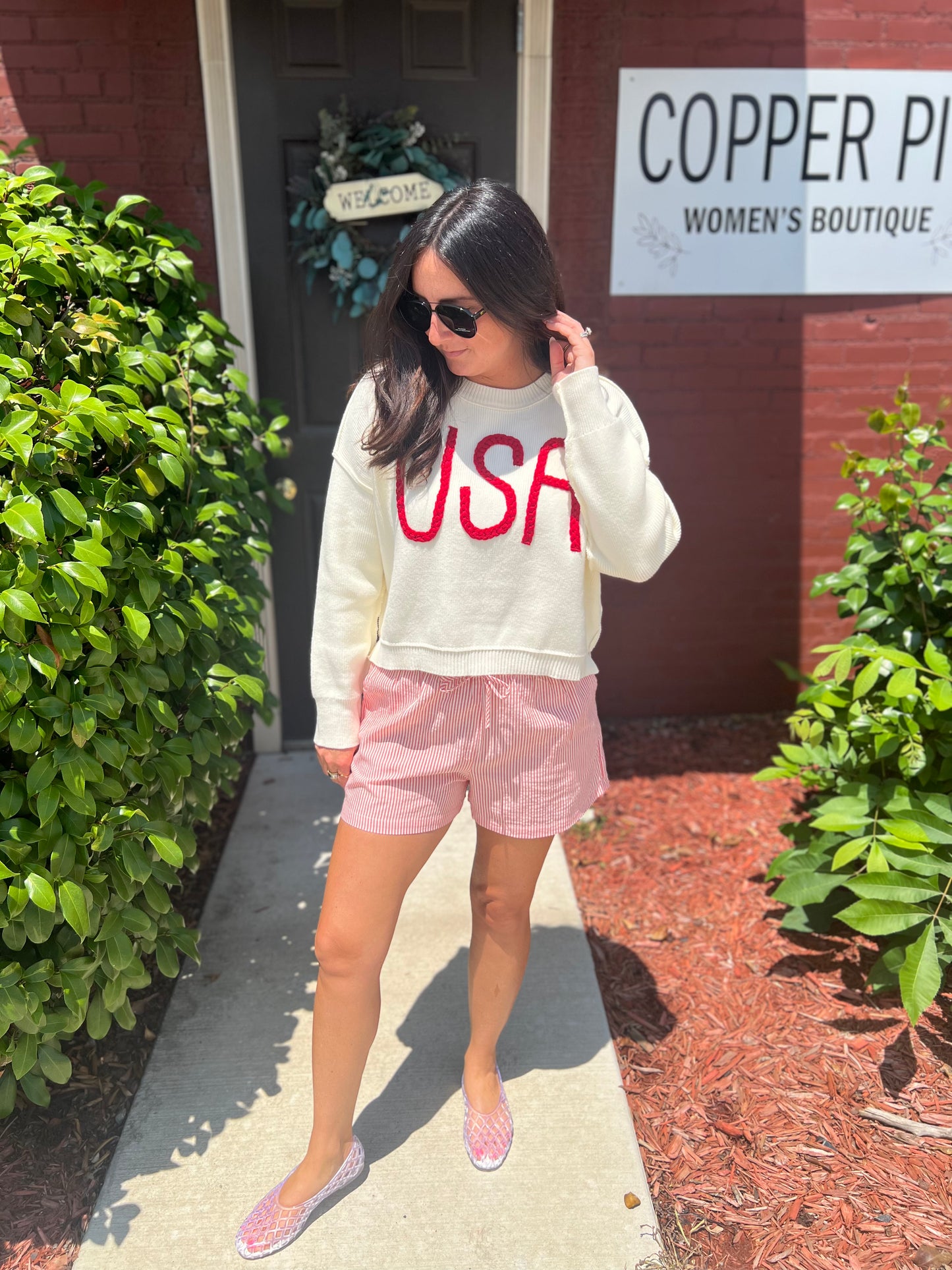 Summer Stripe shorts