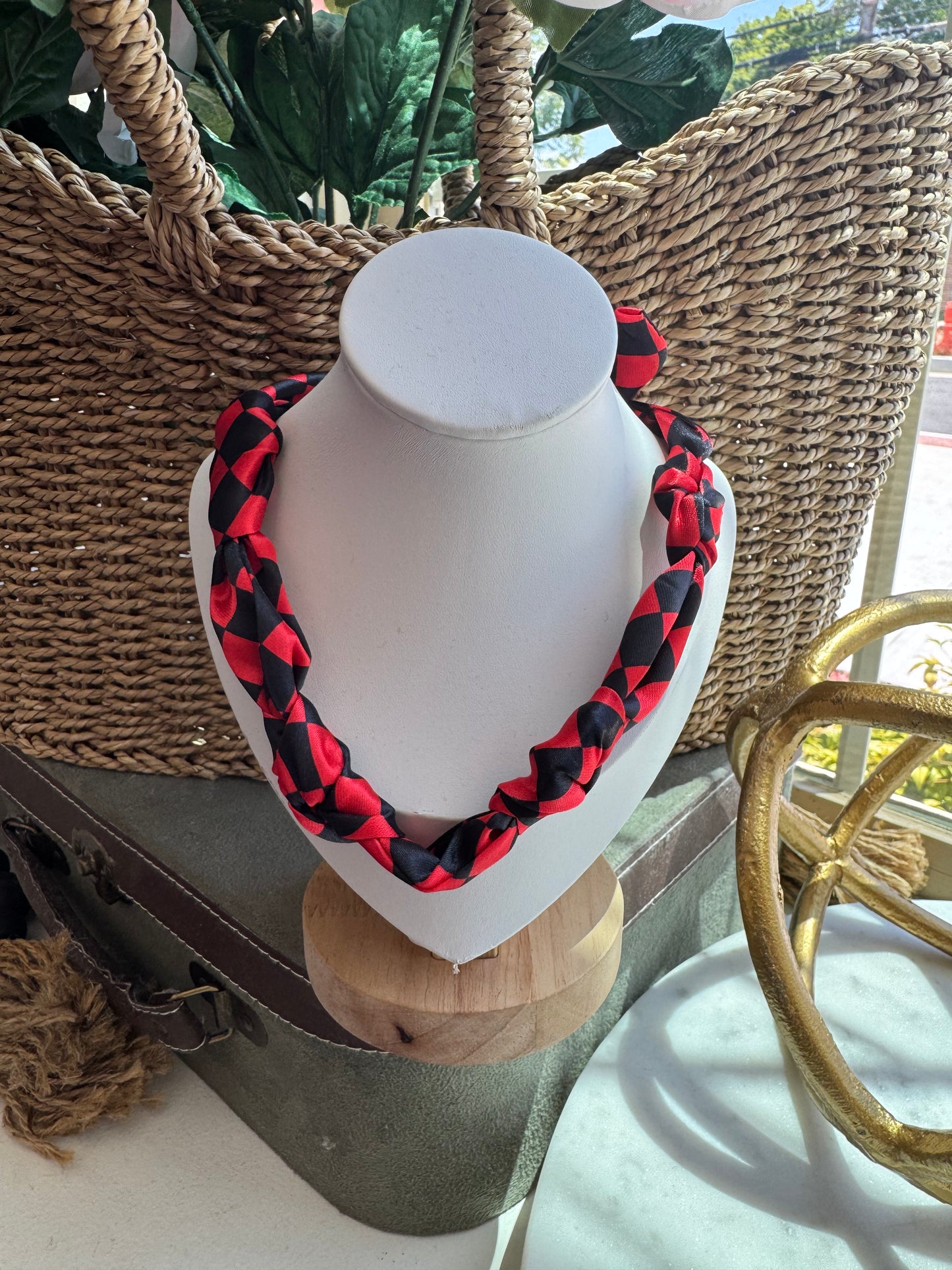 Blank Scarf Necklace