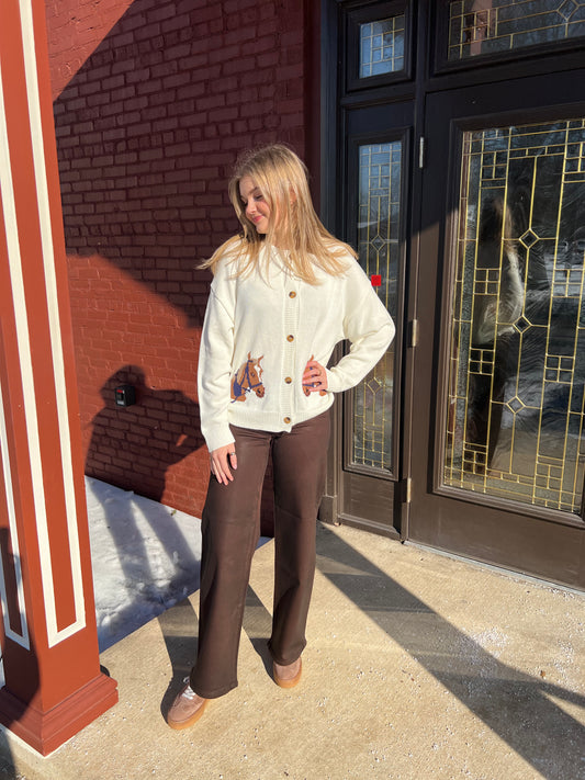 Chicory Coffee Coated Jeans