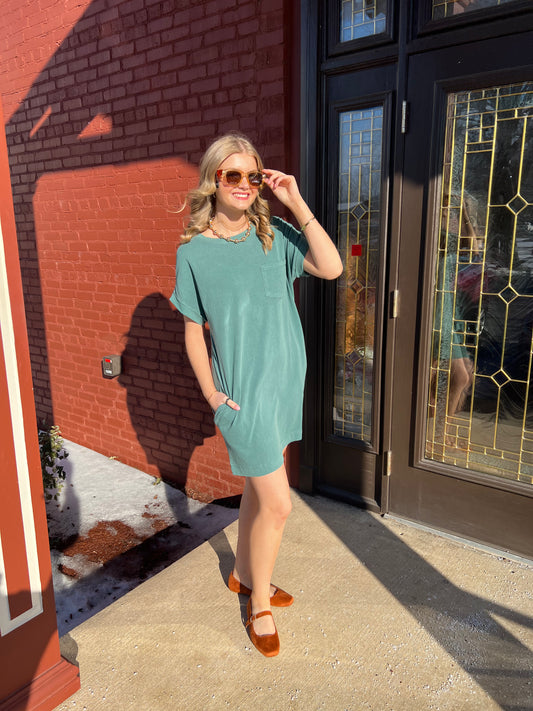Teal My Heart Dress