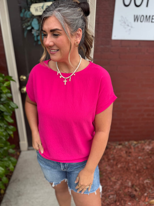 Delia's Short Sleeve Top