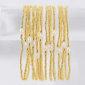 2mm Delicate Pearl Bracelet