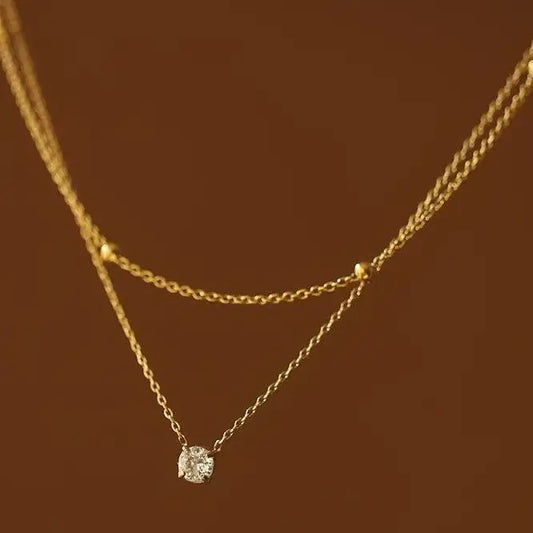 18K Stainless Steel Pendent Necklace