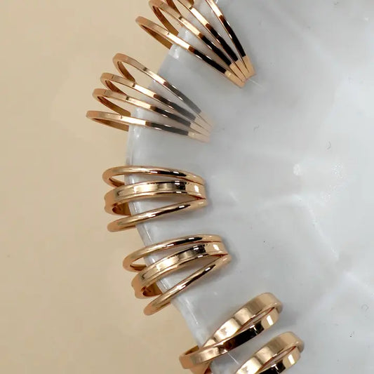 Trio Hoop Earrings