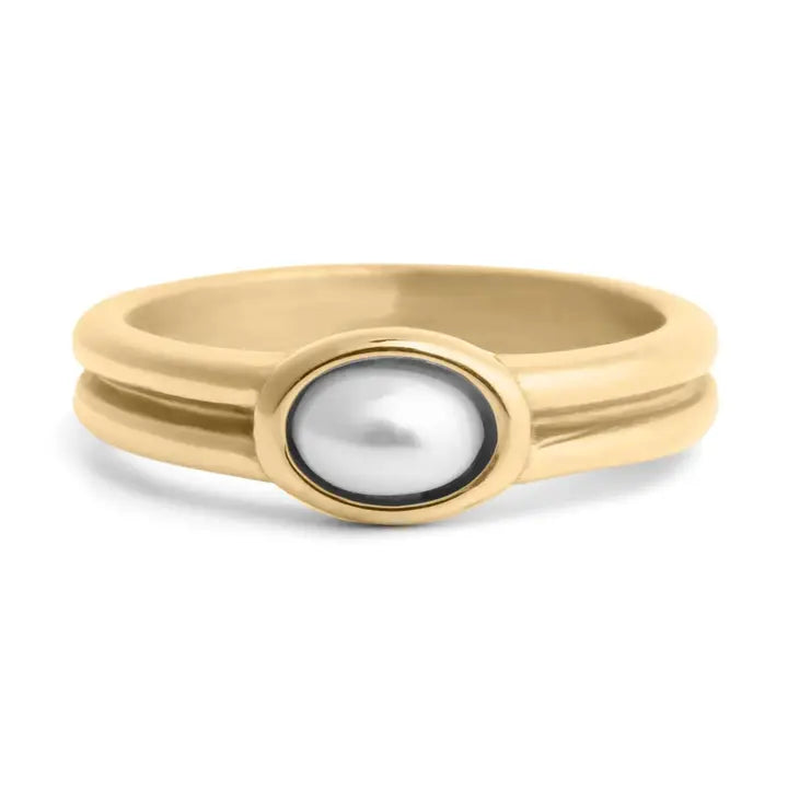 Pearl Statement Ring