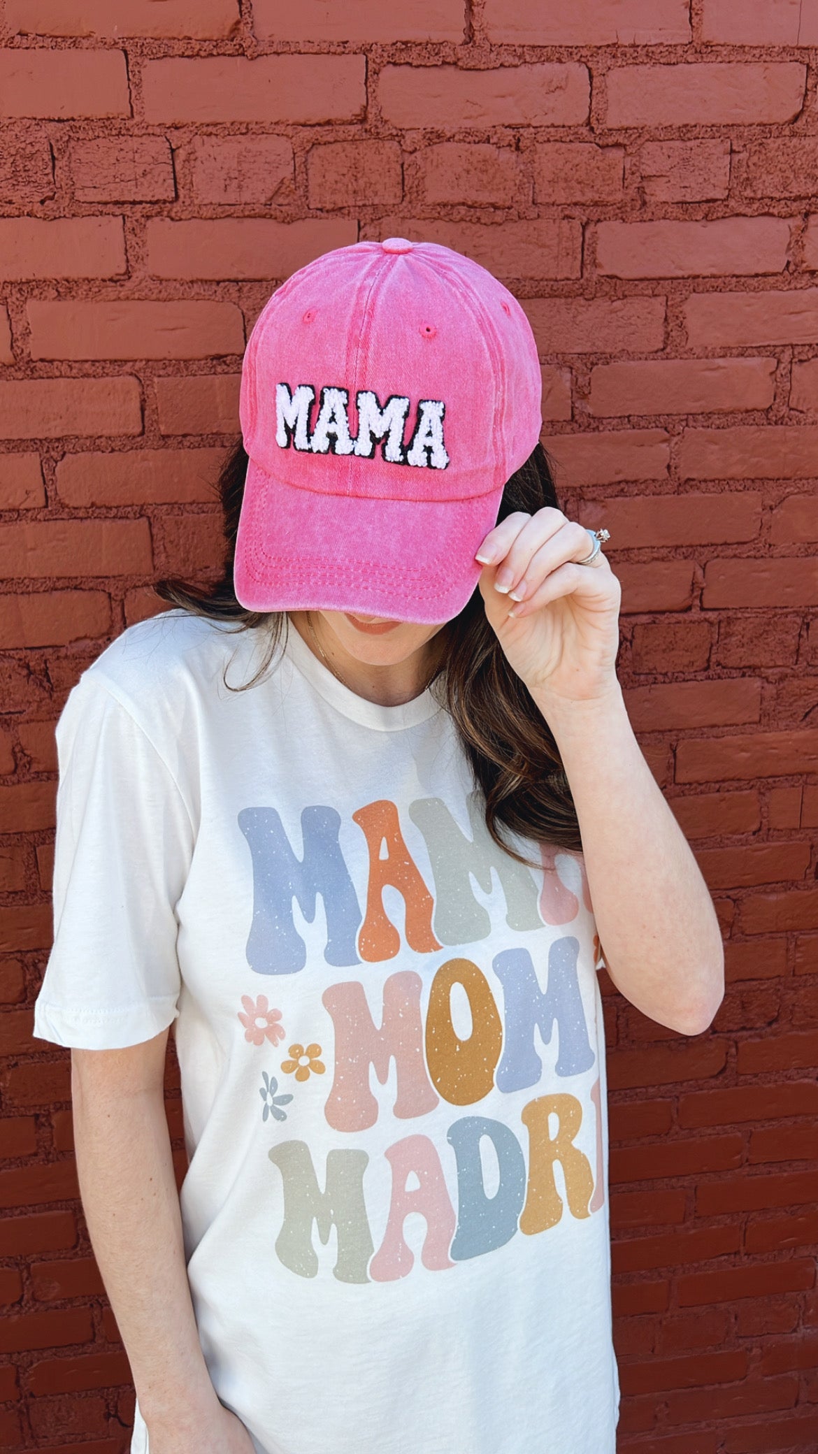 Varsity Letter Mama Cap